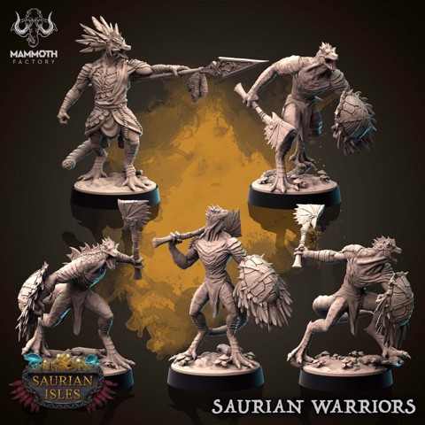 Image of Saurian Warriors Pack