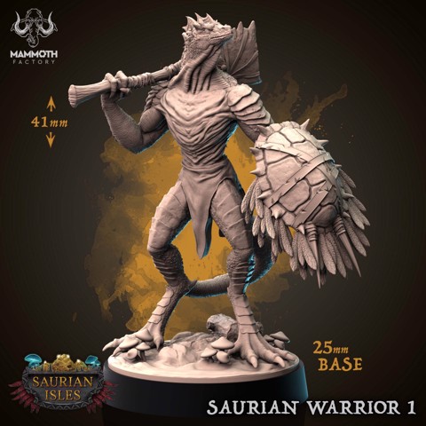 Image of Saurian Warrior 1