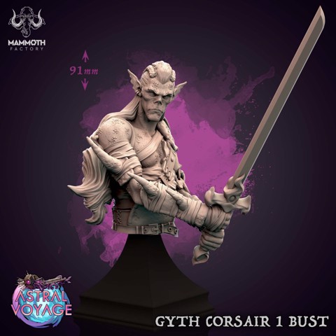 Image of Gyth Corsair 1 Bust
