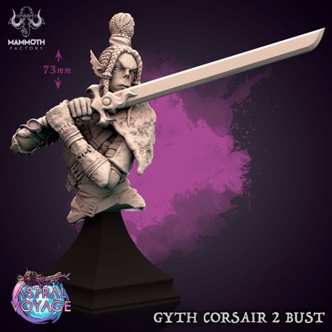 Image of Gyth Corsair 2 Bust