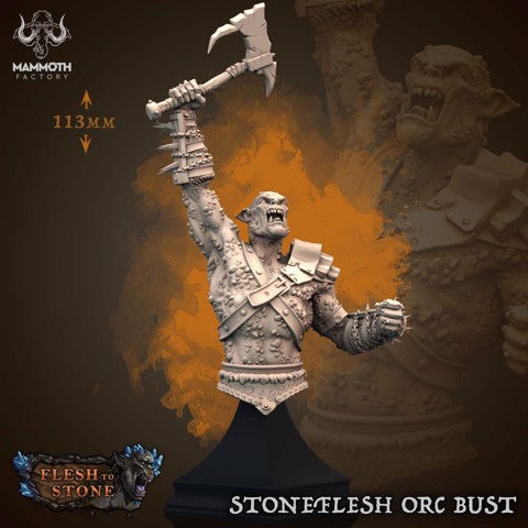 Image of Stoneflesh Orc Bust