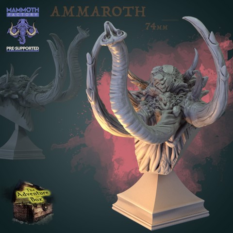 Image of Ammaroth the Unstoppable - BUST (FREE if you join our tribe for just $10)