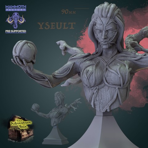 Image of Yseult, Maiden of the Grove - BUST