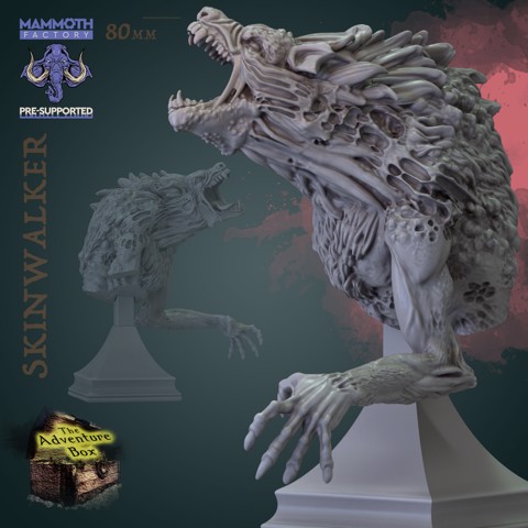 Image of Skinwalker - BUST (FREE if you join our tribe for just $7.99!)