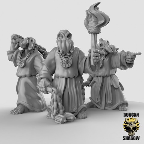 Image of Mytho's Cultists with Flails (Pre Supported)