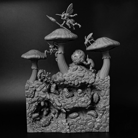 Image of Diorama 5 - Insectopia Diorama Set