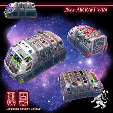 Image of 28mm Air Raft Van