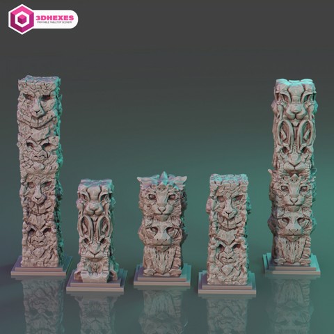 Image of Primal Totems - Heads