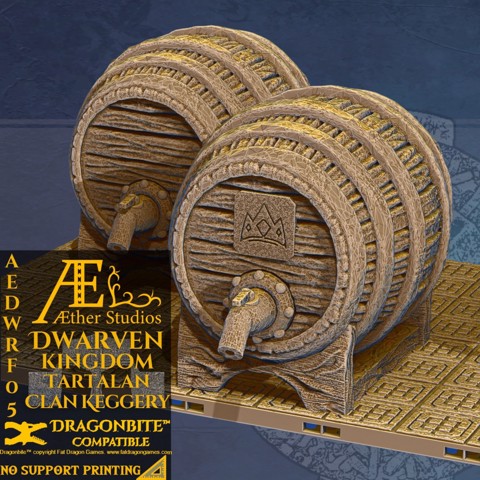 Image of AEDWRF05  - Dwarven Kingdom Clan Tartalan's Keggery