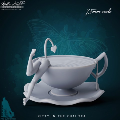 Image of Kitty in the Chai Tea