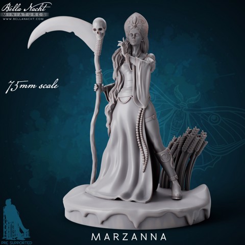 Image of Marzanna, Goddess of Winter and Death