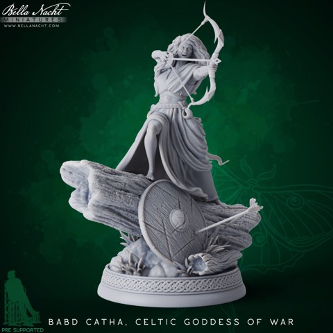 Image of Babd Catha, Celtic Goddess of War
