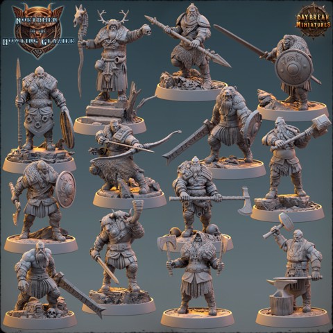 Image of Northmen of the Howling Glacier - COMPLETE PACK
