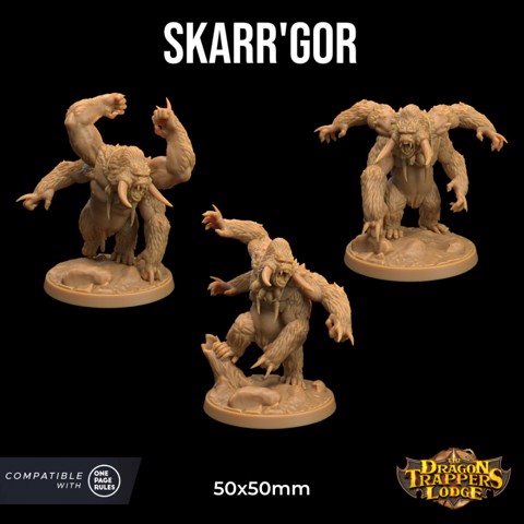 Image of Skarr'Gor | Presupported | The Simiax Legions