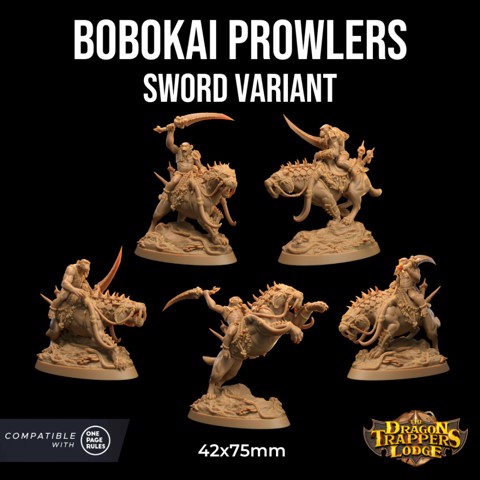 Image of Bobokai Prowlers | Presupported | The Simiax Legions