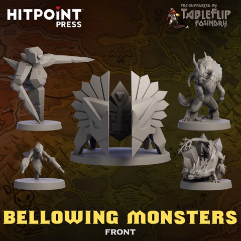 Image of FOOL'S GOLD - BELLOWING MONSTERS BUNDLE