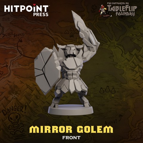 Image of FOOL'S GOLD - Mirror Golem