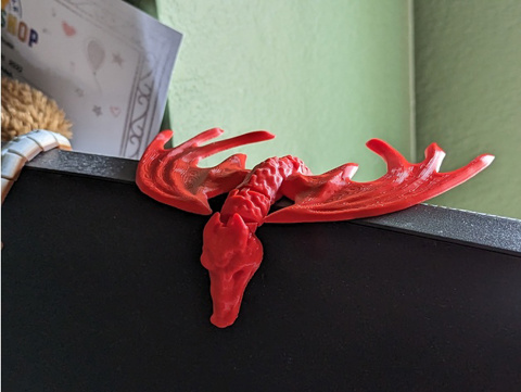 Image of Articulated Red Dragon