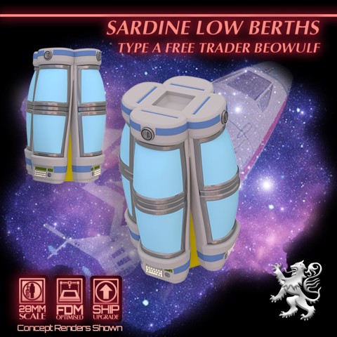 Image of Sardine Low Berths - Type A Free Trader Beowulf