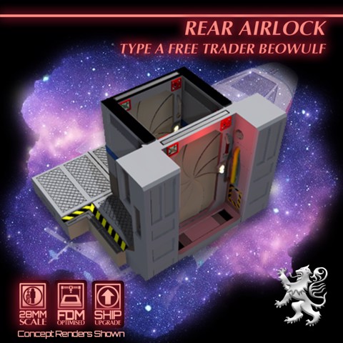 Image of Rear Airlock - Type A Free Trader Beowulf