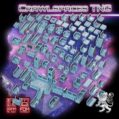 Image of Crawlspaces TNG 28mm Scifi Terrain