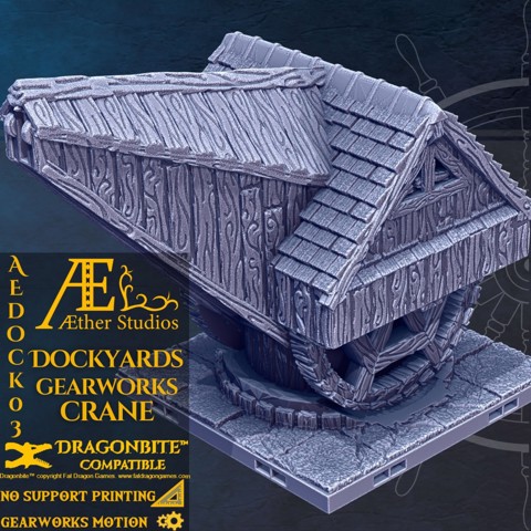 Image of AEDOCK03 - Dockyards Gearworks Crane