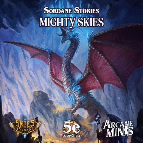 Image of Mighty Skies - A Sordane Stories 5e Adventure & STLs
