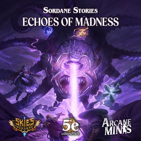 Image of Echoes of Madness - A Sordane Stories 5e Adventure & STLs