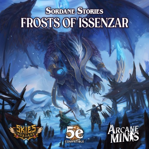 Image of Frosts of Issenzar - A Sordane Stories 5e Adventure & STLs