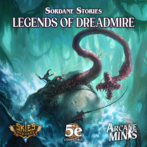 Image of Legends of Dreadmire - A Sordane Stories 5e Adventure & STLs