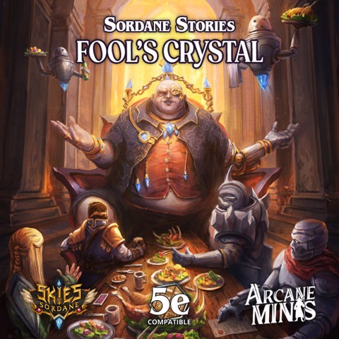 Image of Fool's Crystal - A Sordane Stories 5e Adventure & STLs