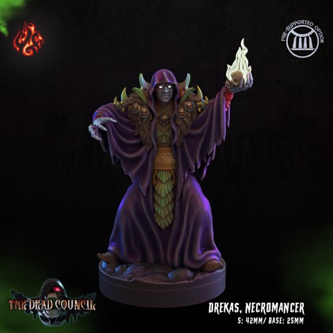 Image of Drekas, Necromancer
