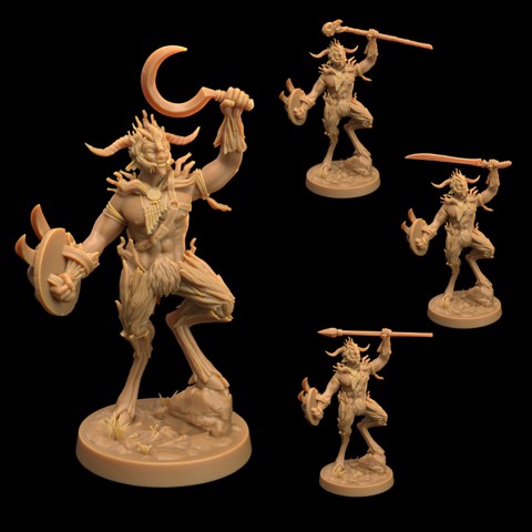 Image of Faun Command Group  | PRESUPPORTED | The Darkwoods