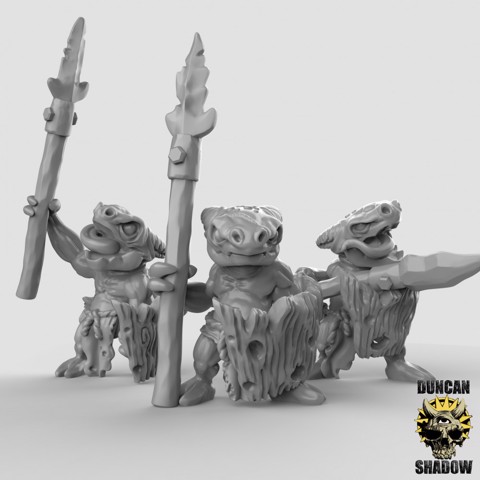 Image of Kobolds with Spears (Pre Supported)