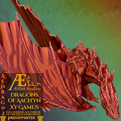 Image of AEDRAG02 - Dragons of Aach'yn - Xy Gamus