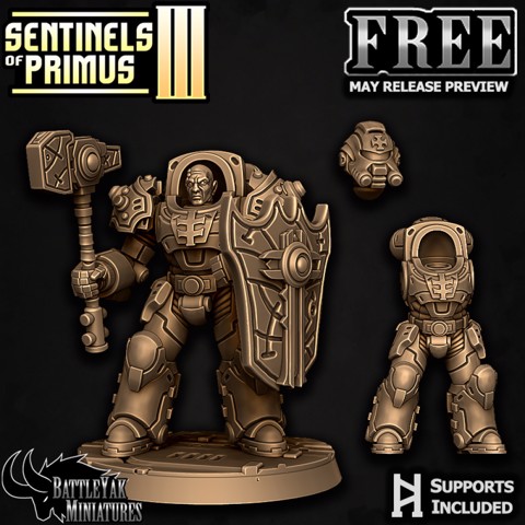 Image of Sentinels of Primus III Free Files - May Release Preview