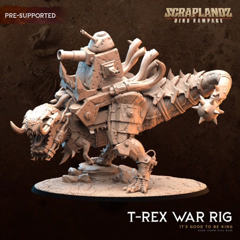 Image of T-REX War Rig - Dark Gods Scraplandz