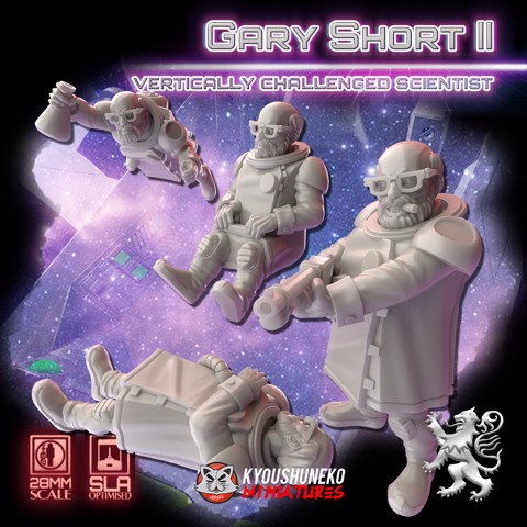 Image of Gary Short II - 28mm Vertically Challenged Scientist