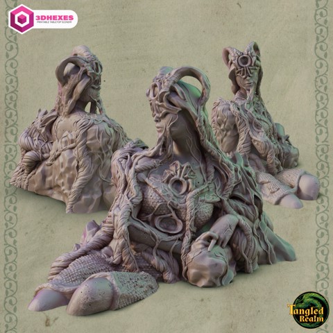 Image of Statues of  the Fallen Goddess