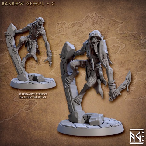 Image of Barrow Ghoul - C (Horrors of Rodburg Barrows)