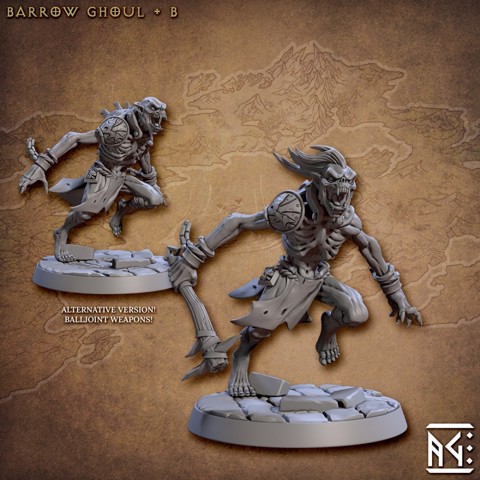 Image of Barrow Ghoul - B (Horrors of Rodburg Barrows)