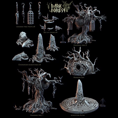 Image of Dark Forest: Terrain Collection