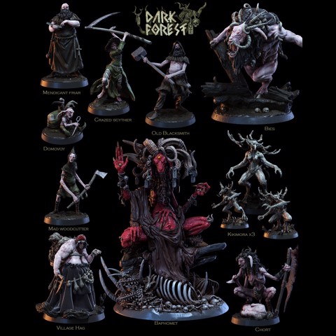 Image of The Dark Forest: Miniatures Collection