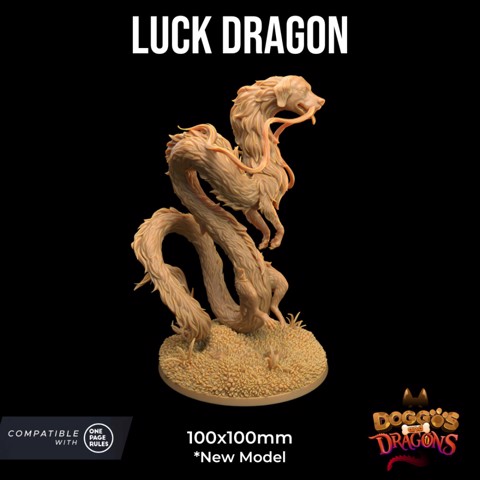 Image of Luck Dragon | PRESUPPORTED | Doggos and Dragons