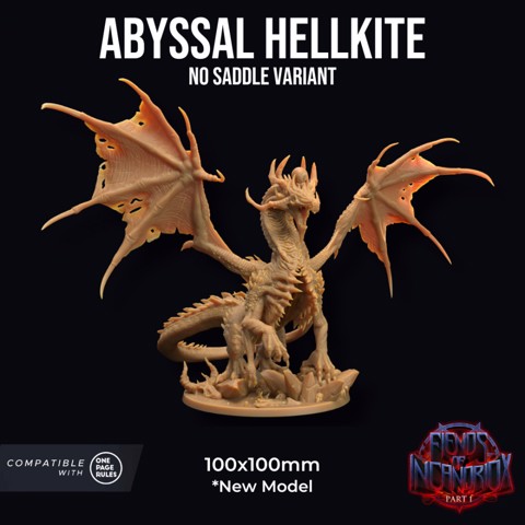 Image of Abyssal Hellkite  | PRESUPPORTED | Fiends of Incadriox