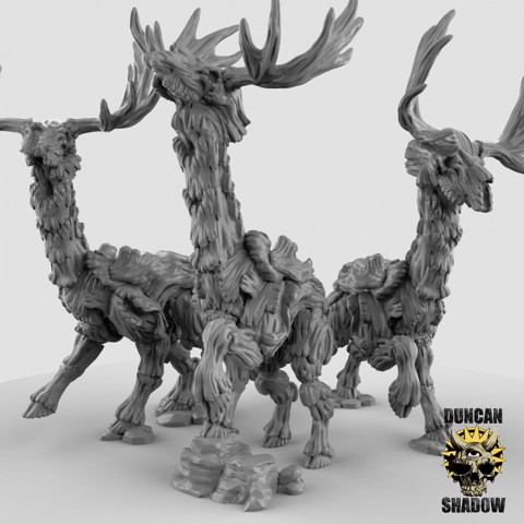 Image of Dryad deer (pre Supported)