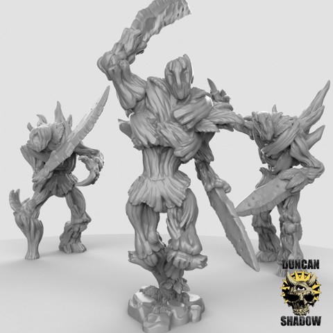 Image of Dryads with Swords  (Pre Supported)