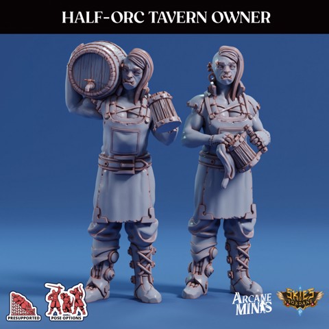 Image of Half-Orc Tavern Owner