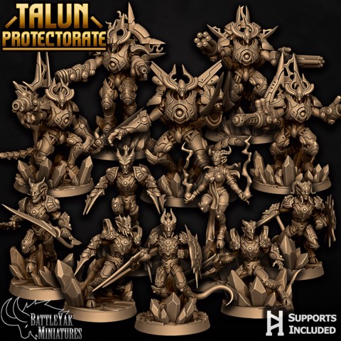 Image of Talun Protectorate Character Pack