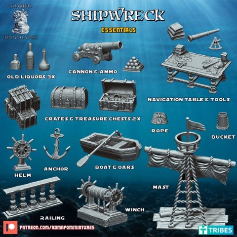 Image of Shipwreck Essentials (Pre-supported)